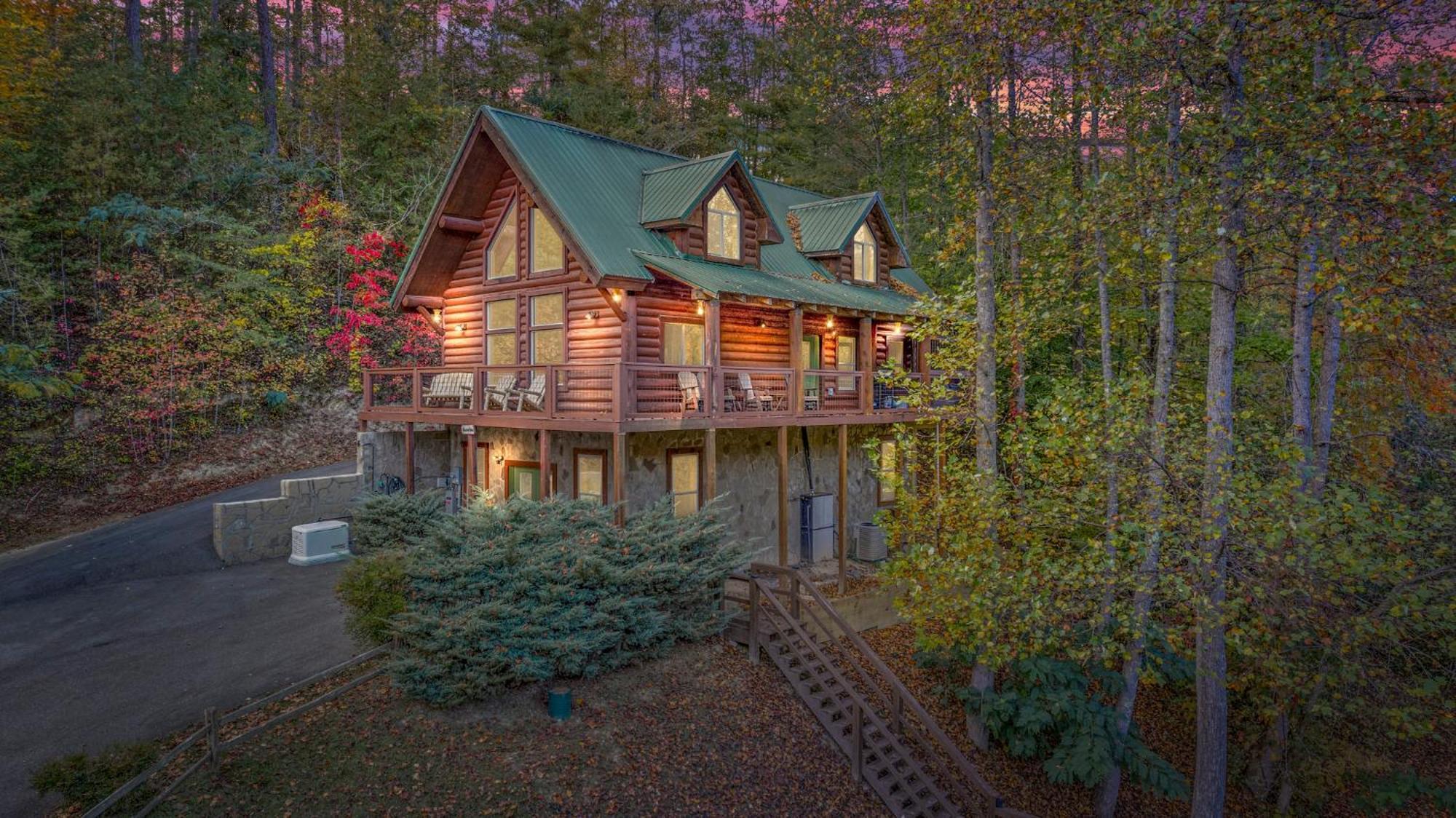 Relaxation Retreat - Large Family Cabin - Wifi, Fire Pit, Game Room With Pool Table And More Sevierville Exterior foto