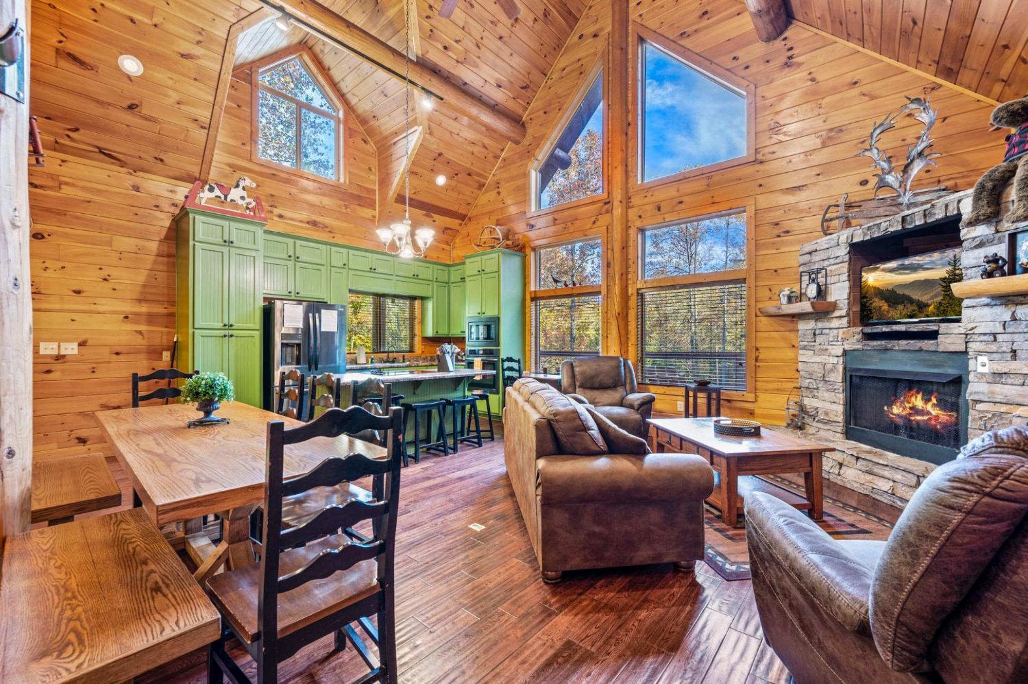 Relaxation Retreat - Large Family Cabin - Wifi, Fire Pit, Game Room With Pool Table And More Sevierville Exterior foto